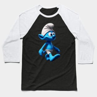 Smurf Cat Baseball T-Shirt